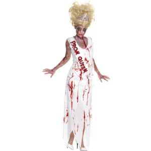 Highschool Horror Zombie Ballkönigin Kostüm