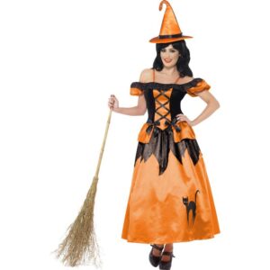 Storybook Hexen Kostüm Deluxe orange