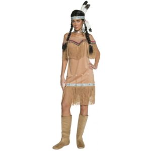 Indianer Kostüm Aponi für Damen
