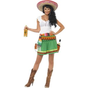 Tequila Shooter Mexikanerin Kostüm