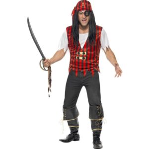 Piraten Schiffskamerad Kostüm-Set
