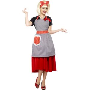 50er Jahre Hausfrau Kostüm