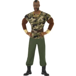 Mr T Camouflage Kostüm Deluxe