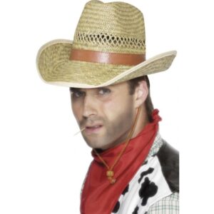 Cowboy-Rancher Strohhut