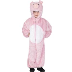 Schweinchen Kostüm Jumpsuit für Kinder
