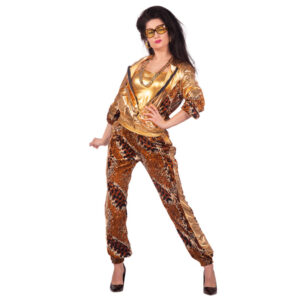 Glam Panther Trainingsanzug für Damen-Damen 44