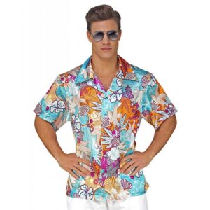 Hawaii Beachparty Hemd bunt für Herren