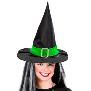 Green Witch Hexenhut für Kinder