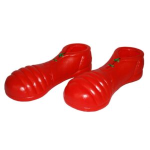 Clown Schuhe rot für Erwachsene