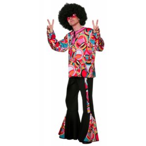 Funky Disco Man Kostüm 2-teilig-Herren 54