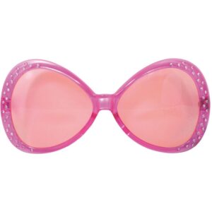 70s Diamond Partybrille rosa