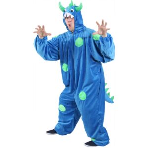 Crazy Blue Monster Kostüm Unisex