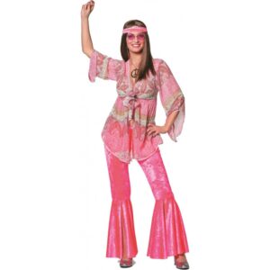 Hippie Kostüm Rosi Deluxe-Damen 46