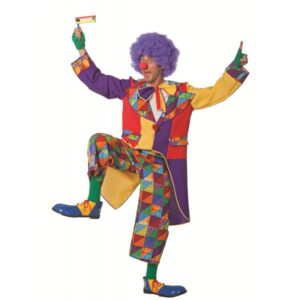 Clown Pappo Kostüm für Herren