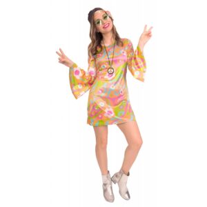 60er Jahre Hippie Girl Damen Kostüm