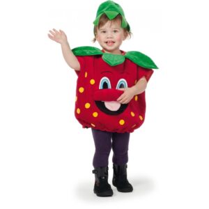 Mini Erdbeere Kinderkostüm-Kinder 92