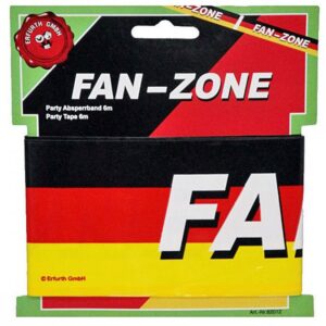 Absperrband Deutschland Fan-Zone 6m