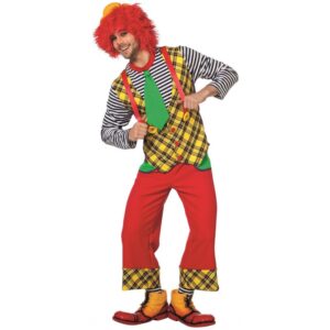 Alfie Zirkus Clown Herrenkostüm-Herren 68