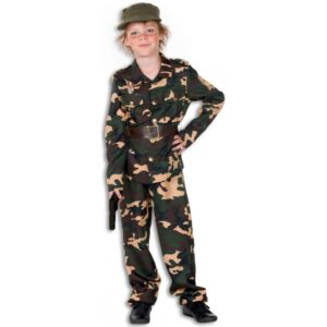Army Boy Soldat Kinderkostüm Deluxe