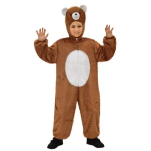 Bären Plüschanzug Kostüm für Kinder-Kinder 134