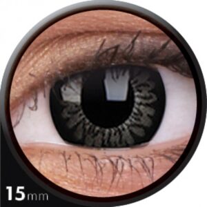 Big Eyes Night Kontaktlinsen schwarz - 2.50 Dioptrien