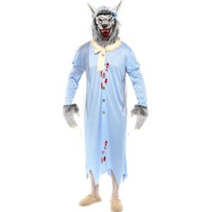 Großer böser Wolf Horror Halloween Kostüm-M