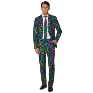 Suitmeister Floral Anzug