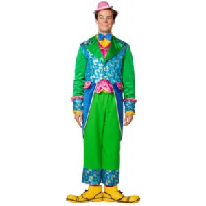 Candy Clown Deluxe Kostüm für Herren-Herren 58