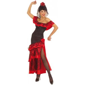 Carmen Spanierin Flamenco Kostüm