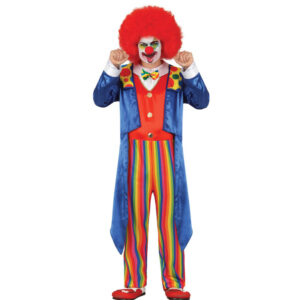Crazy Sam Clown Kostüm für Herren