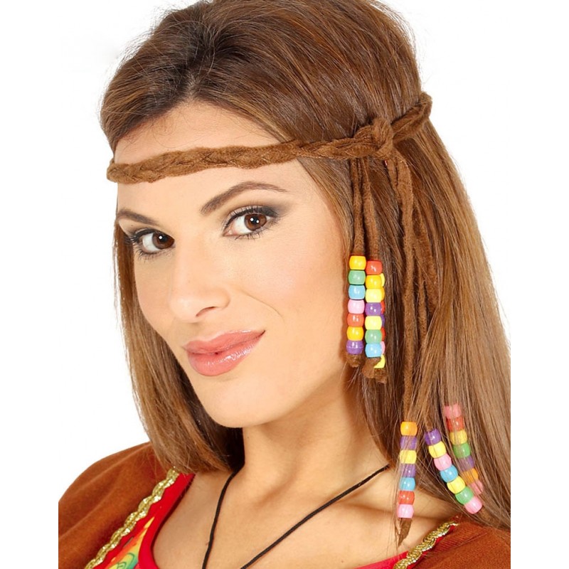 Cooles Hippie Haarband mit Perlen