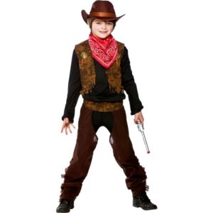 Wilder Cowboy Joe Jungenkostüm-Kinder 8-10 Jahre