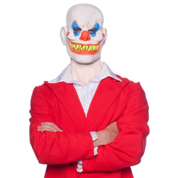 Crazy Smiling Clown Maske