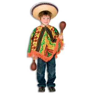 Fiesta Mexicana Poncho für Kinder