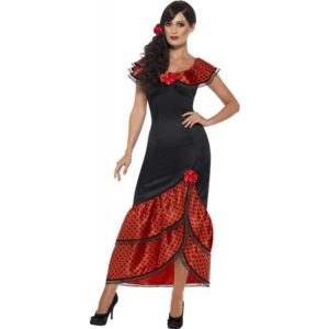 Flamenco Tänzerin Juanita Damenkostüm-L