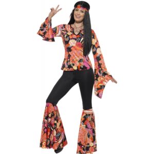 Funky Freya Hippie Kostüm für Damen
