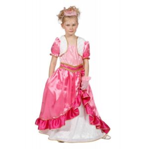 Pink Princess Prinzessinen Kinderkostüm-Kinder 152
