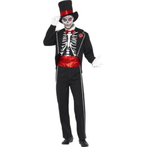 Mr. Gentleman Skelett Kostüm