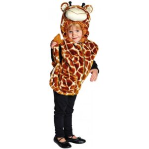 Giraffe Bodywarmer Plüschkostüm-Kinder 104