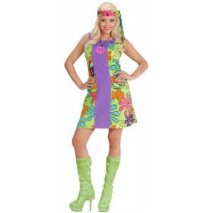 Go-Go Disco Hippie Girl Kostüm für Damen
