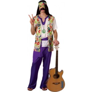 Groovy Peacemaker Hippie Kostüm