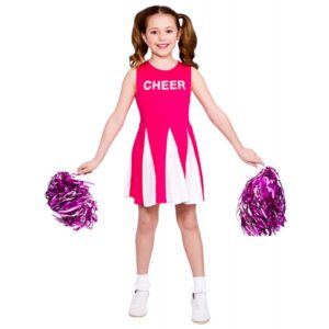 Harper High School Cheerleader Kinderkostüm pink