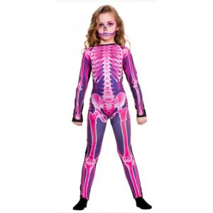 X-Ray Jumpsuit für Kinder pink -L