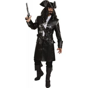 Freibeuter Piraten Mantel Herrenkostüm Deluxe
