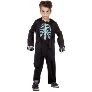 Horror Skelett Boy Kinderkostüm