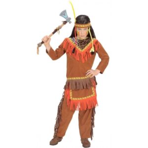 Krieger Indianer Kostüm für Jungen
