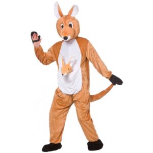 Känguru Maskottchen Kostüm-Einheitsgröße (M-XL)