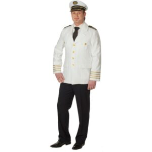 Klassischer Kapitän Kostüm für Herren - 52