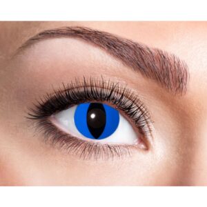 Katzenauge Blue Cat Kontaktlinse