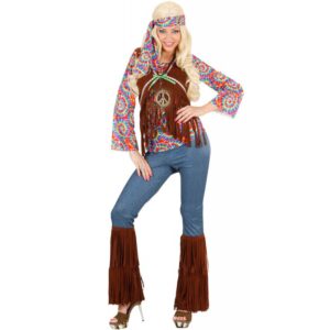 Klassisches Hippie Kostüm Chill-Out für Damen